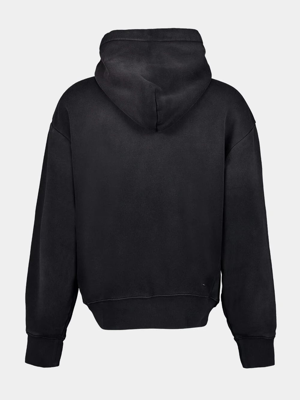 Black Vintage Wash Pegasus Cotton Sweatshirt - Image 2