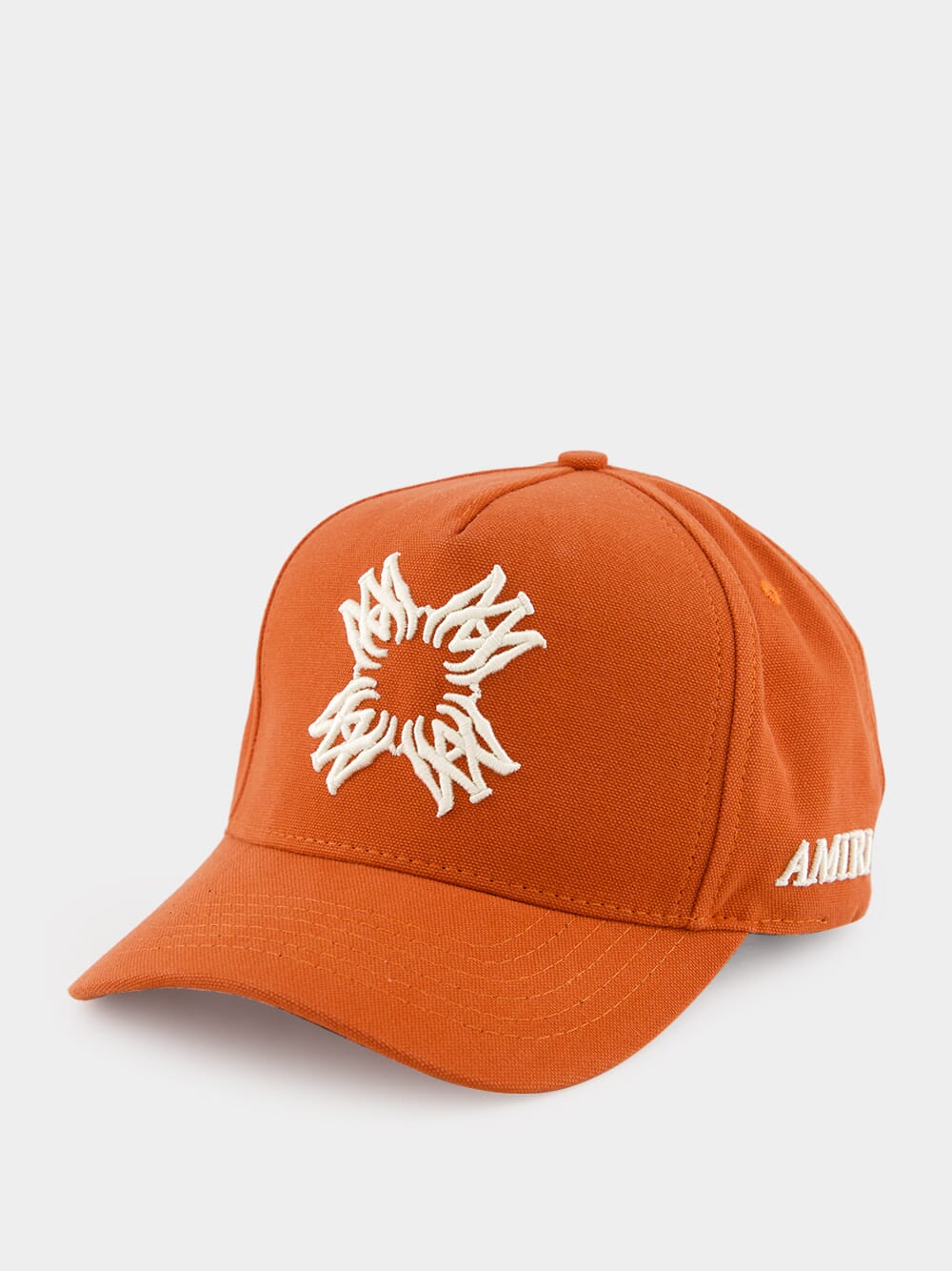 Burnt Orange Cap MA Quad Cotton Canvas