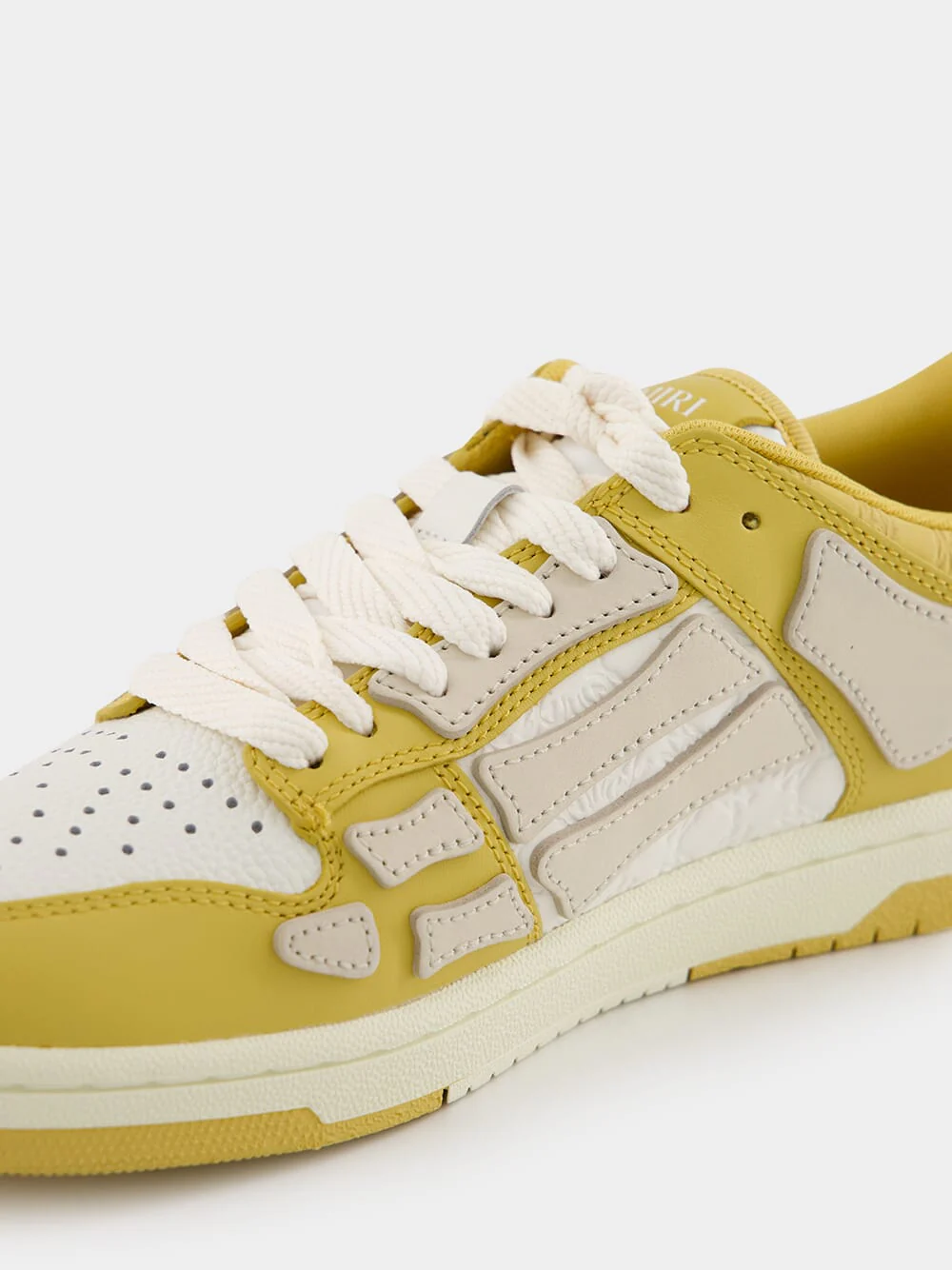 Champagne Yellow Quad Skel Sneakers - Image 7
