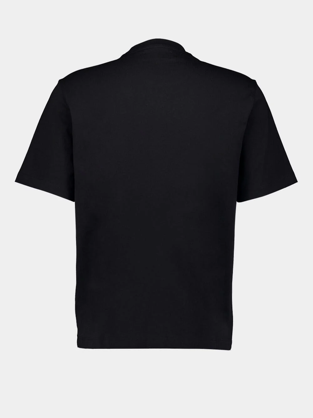 Black Staggered Logo T-Shirt - Image 4
