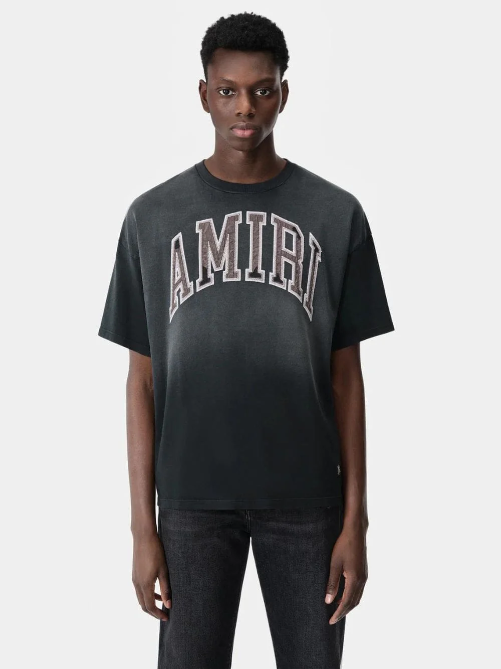 Black Vintage Oversized T-Shirt - Image 2