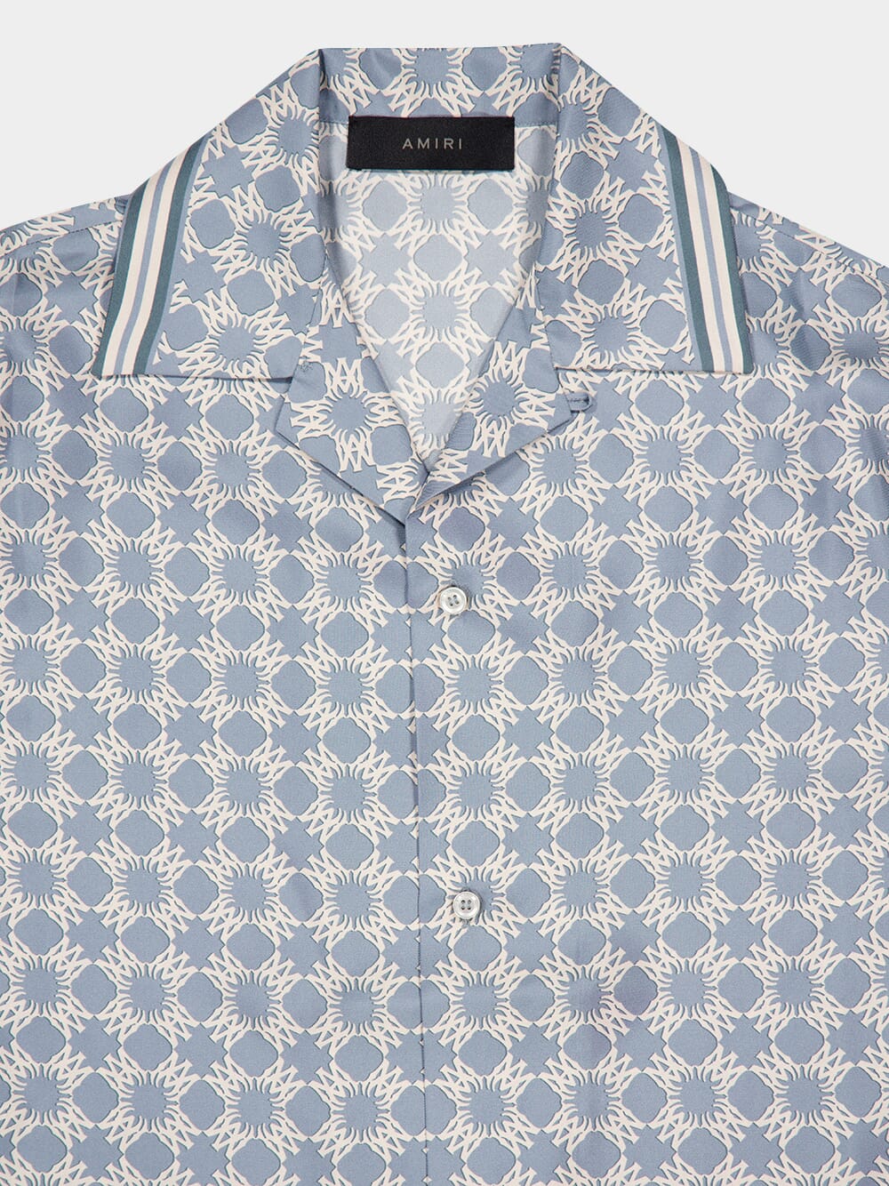 Light Blue MA Quad Bowling Shirt - Image 5