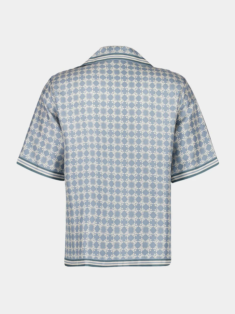 Light Blue MA Quad Bowling Shirt - Image 7