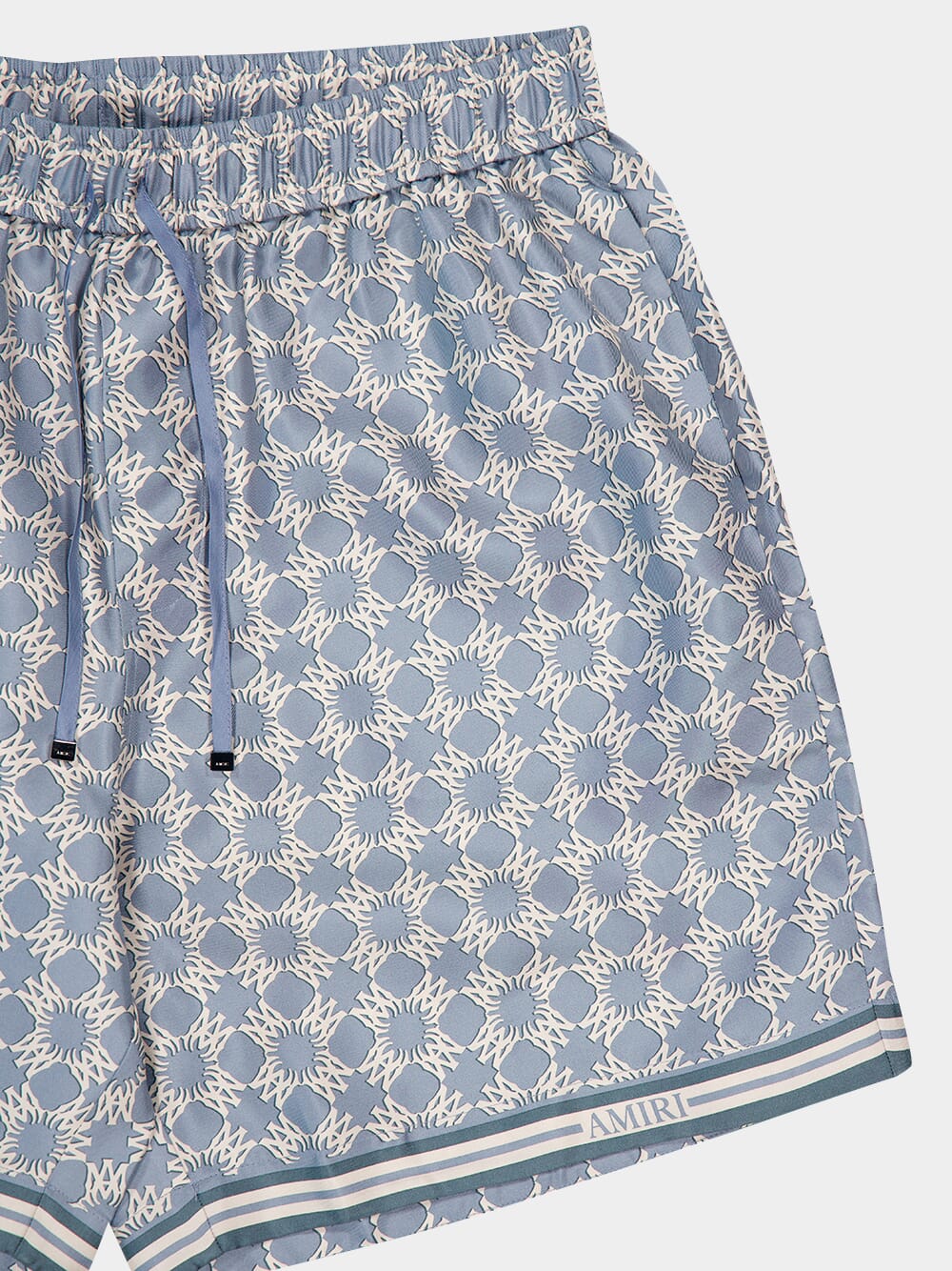 Light Blue MA Quad Silk Shorts - Image 5