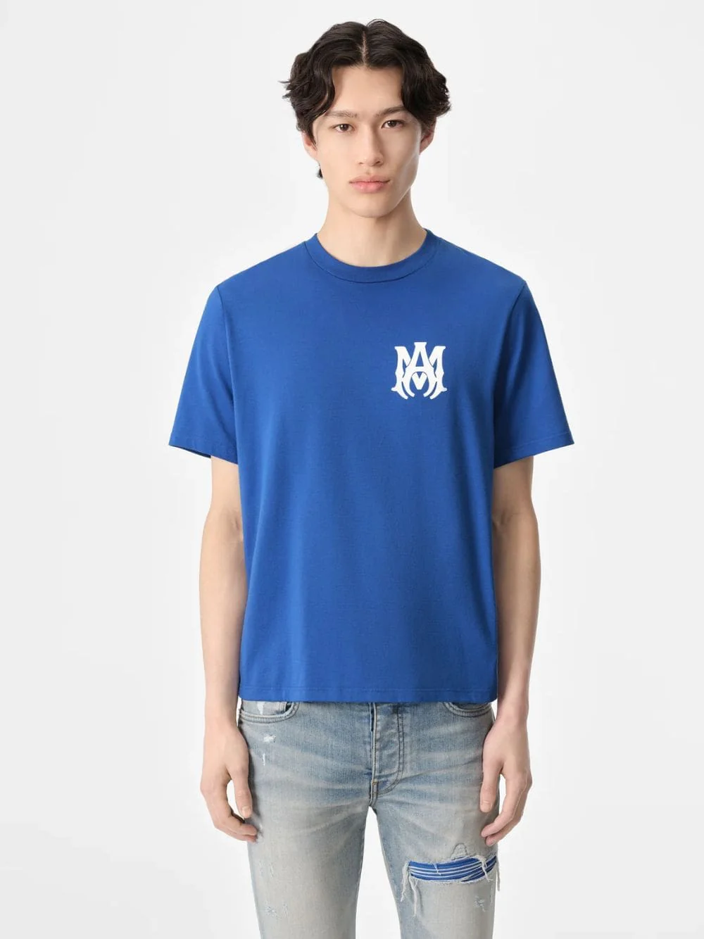 MA Blue Core Logo T-Shirt - Image 2