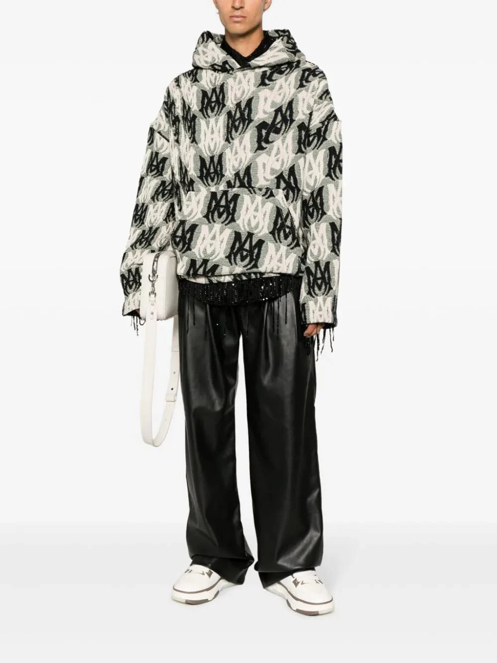 Monogram Print Puffer Jacket - Image 2