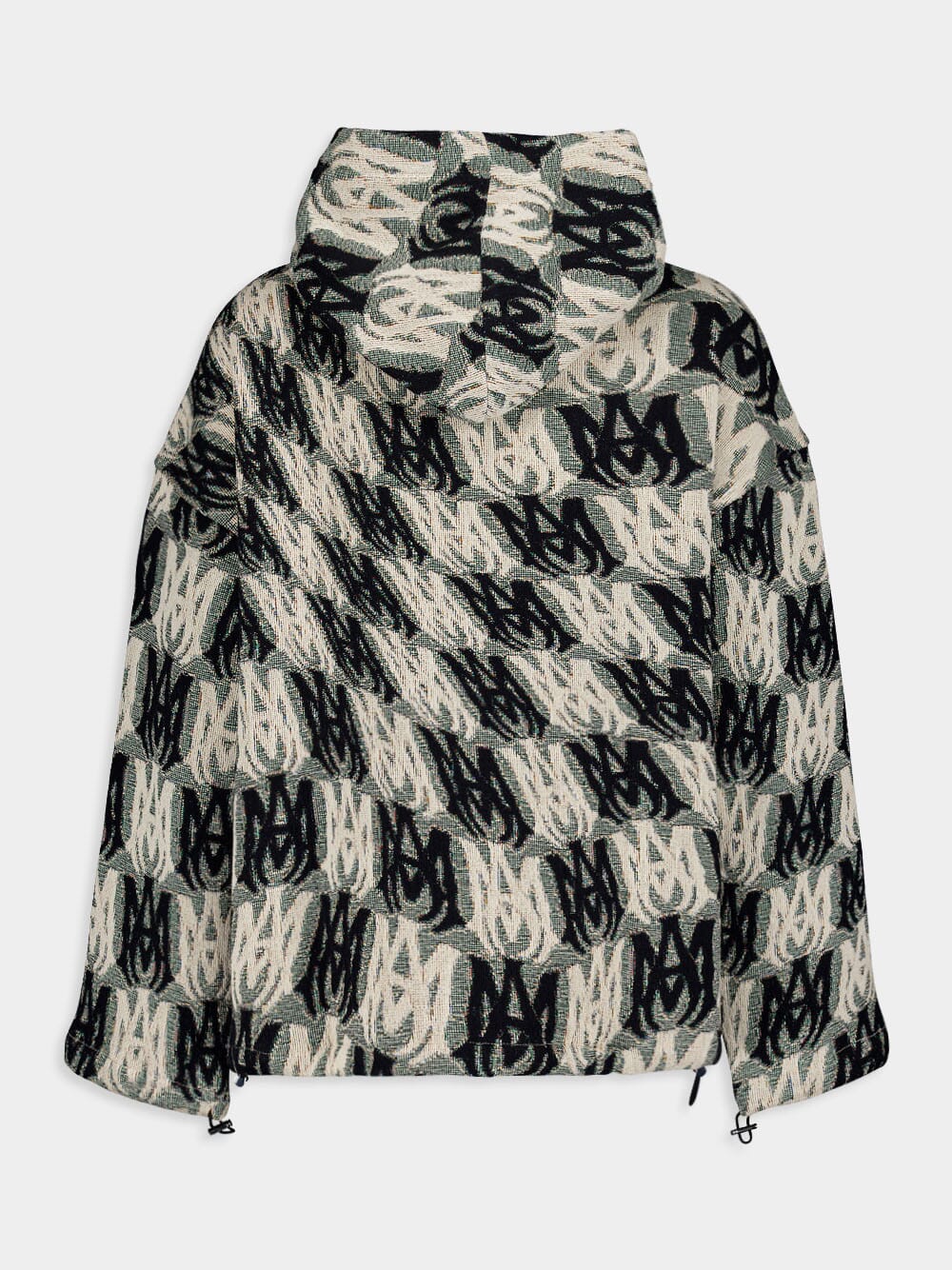Monogram Print Puffer Jacket - Image 3