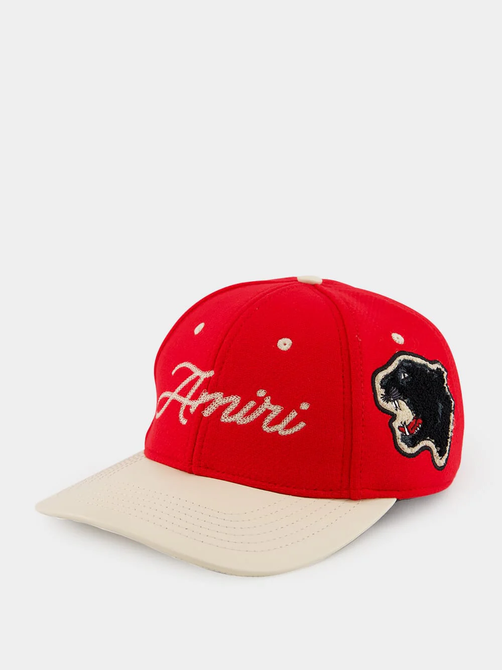 Deep Red Panther Two-Tone Hat