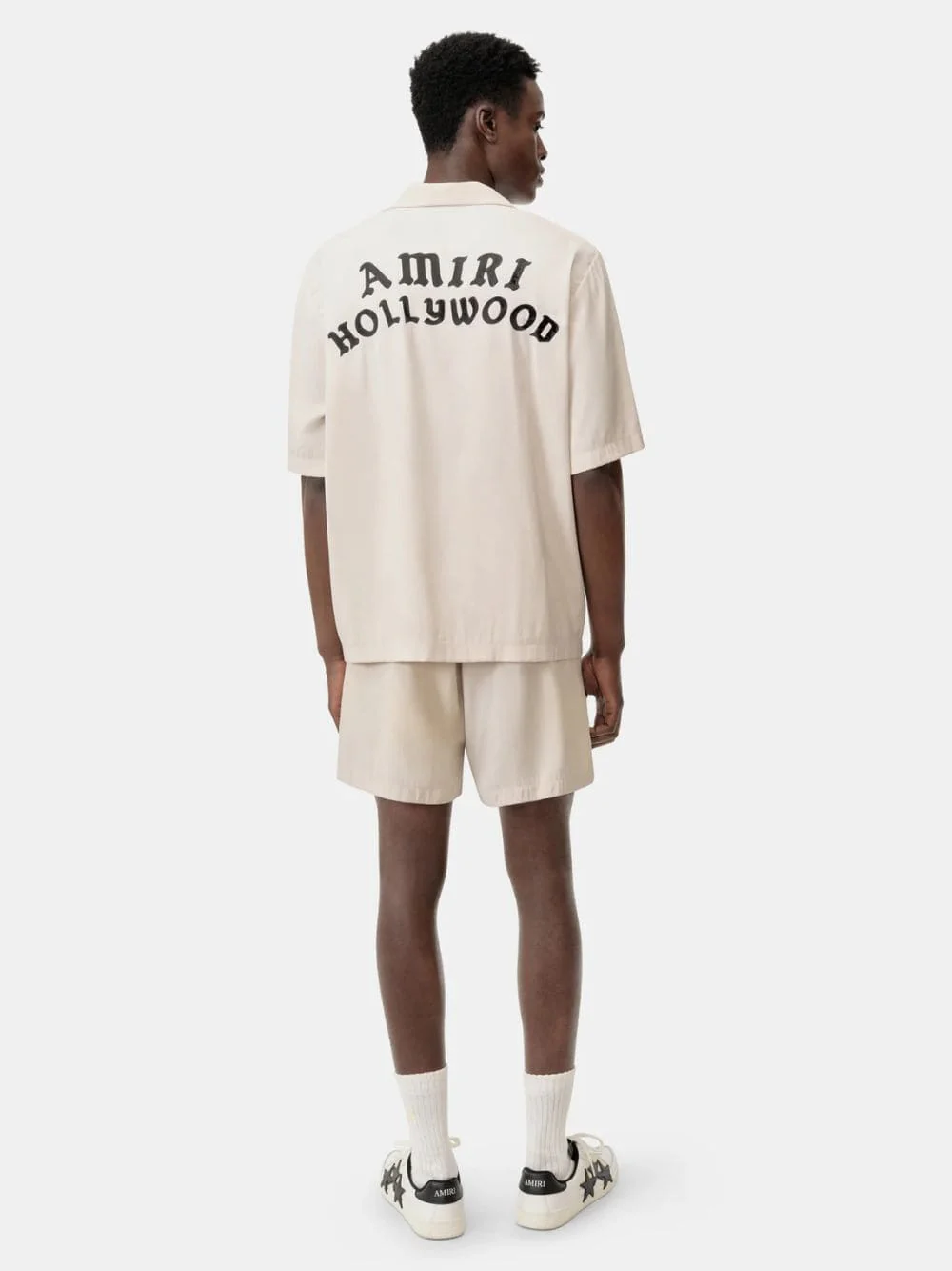 Hollywood Bowling Shirt in Alabaster - Image 3
