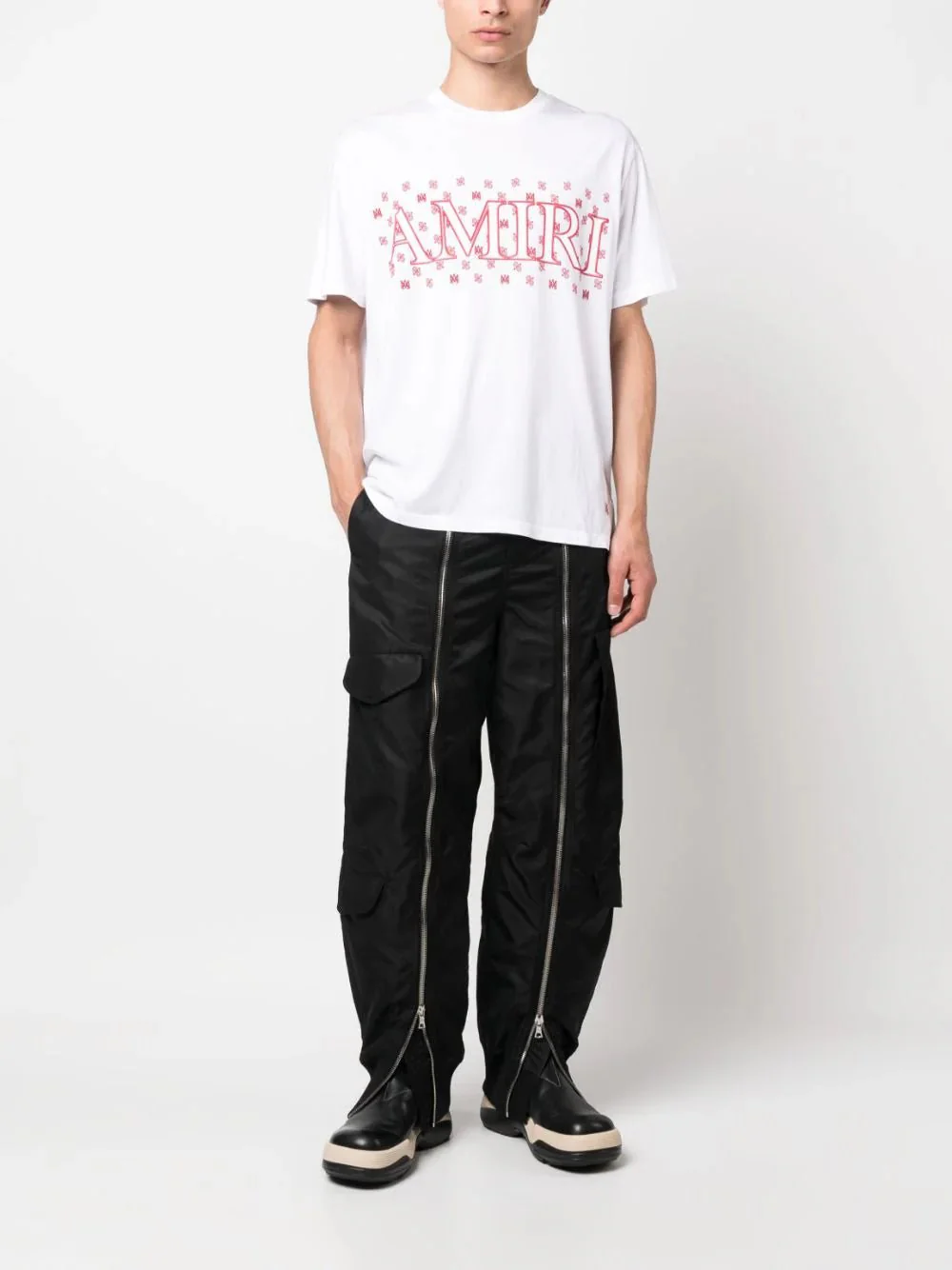 M.A. Paisley-Print Cotton T-Shirt - Image 2