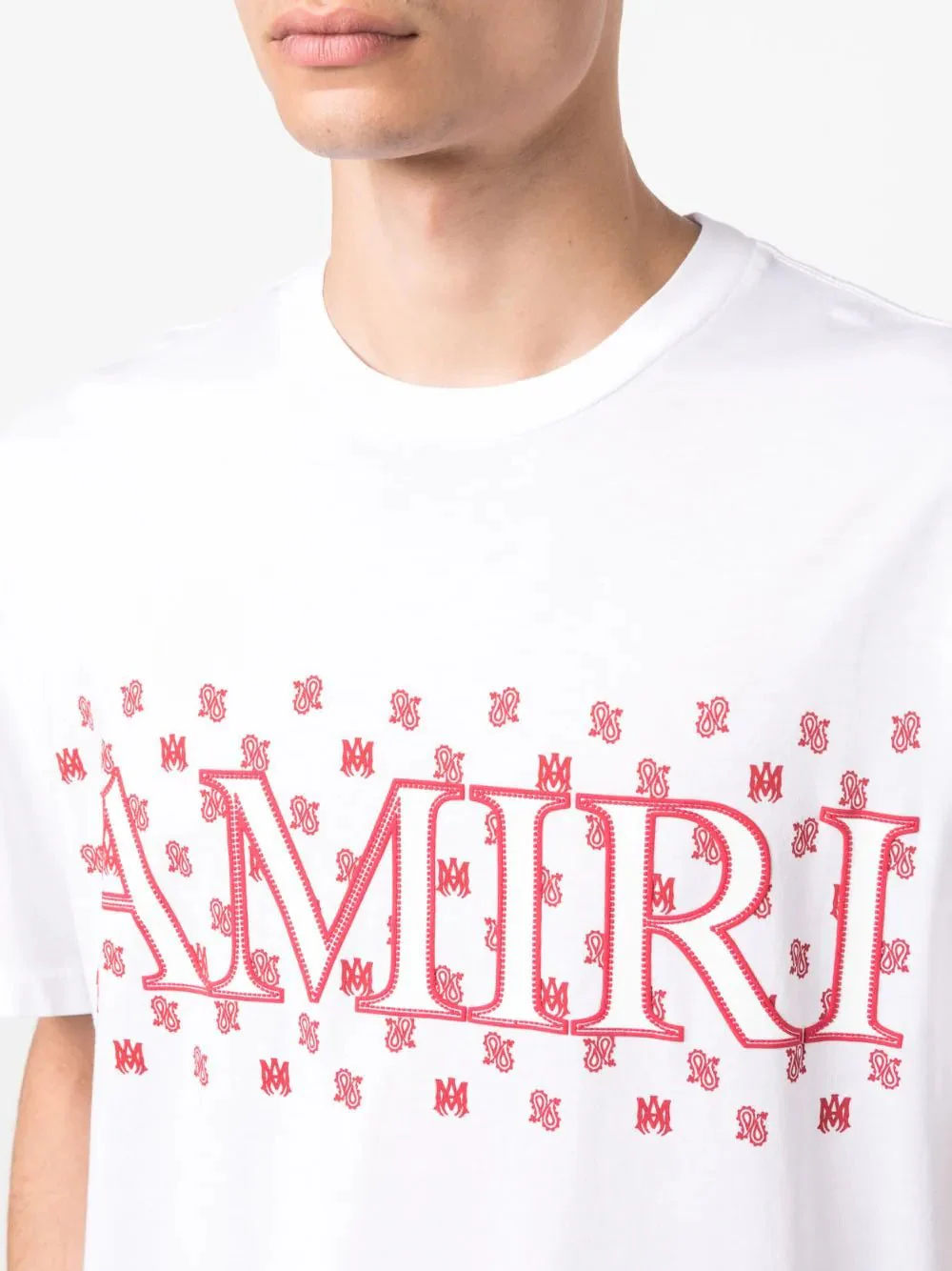 M.A. Paisley-Print Cotton T-Shirt - Image 5