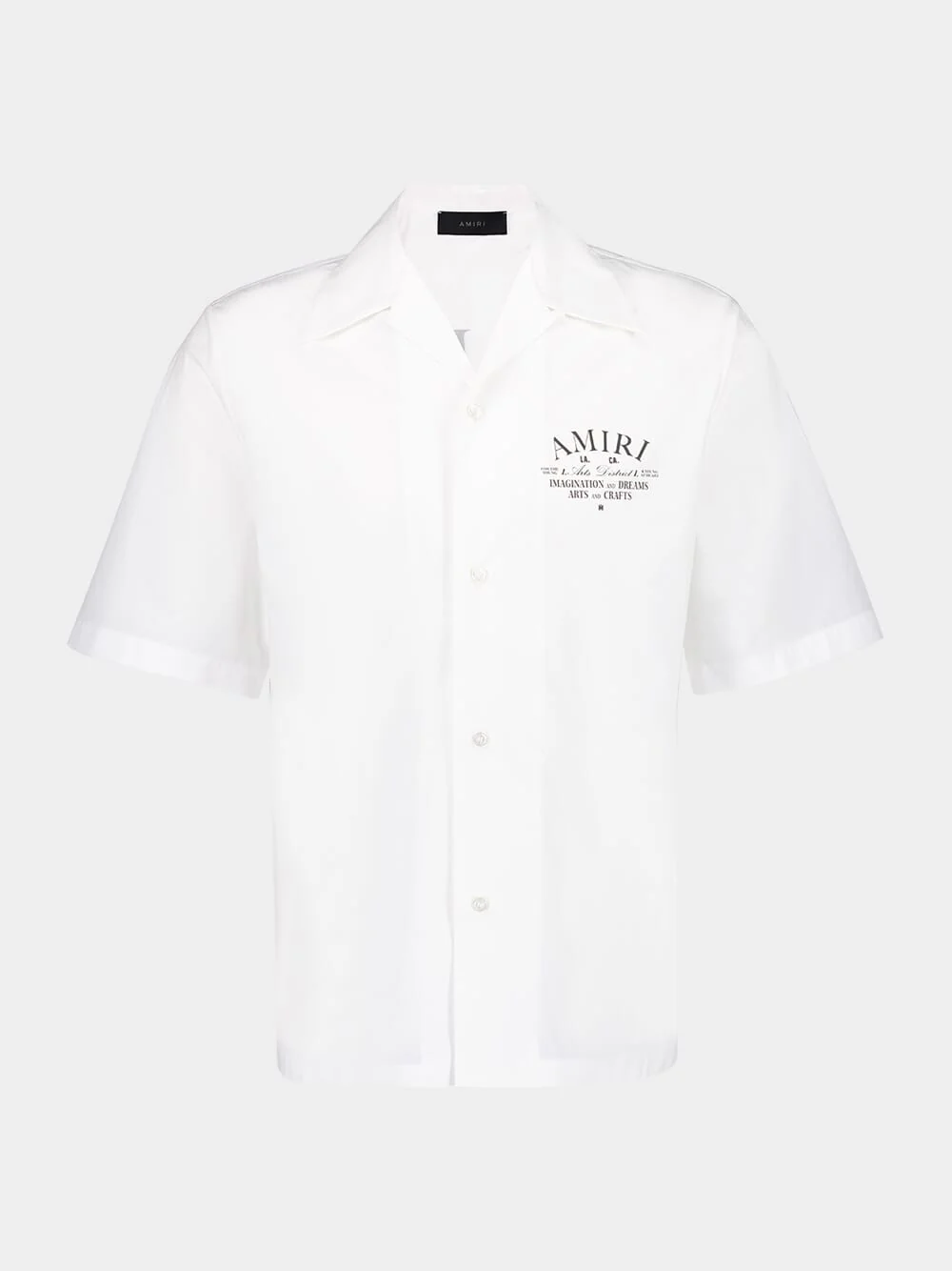 White Arts District Camp Shirt - Image 2