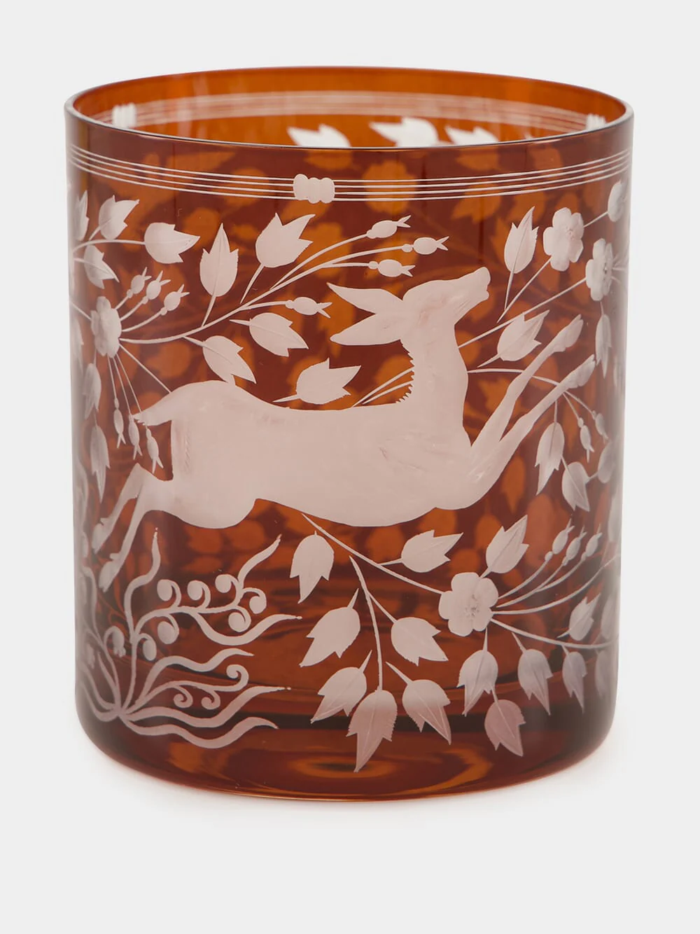 Mahogany Brown Woodland Double Old Fashioned