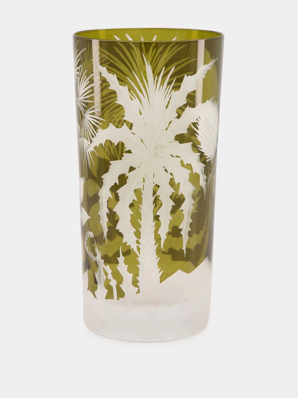 Moss Green Primeval Palms Highball