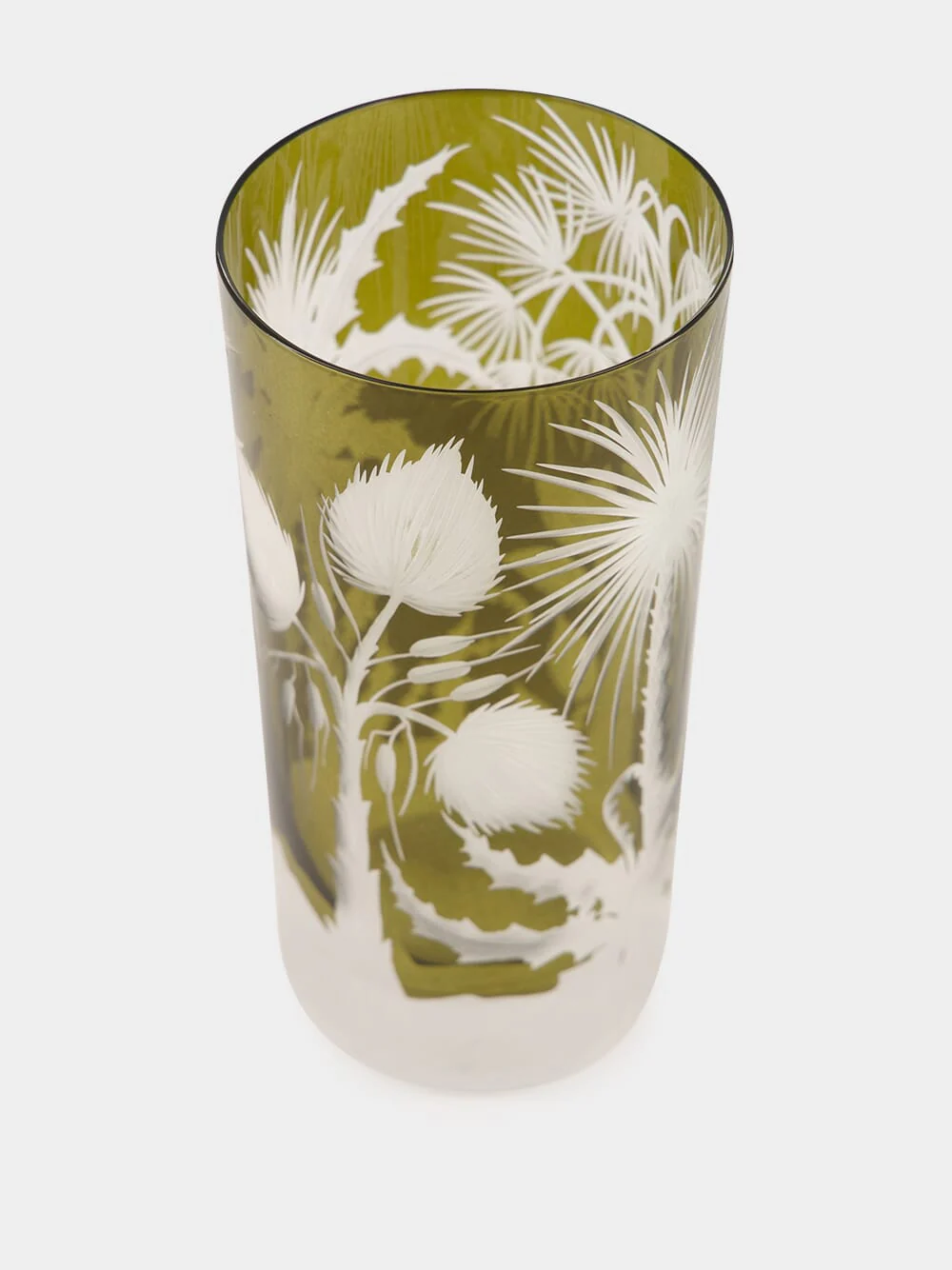 Moss Green Primeval Palms Highball - Image 2