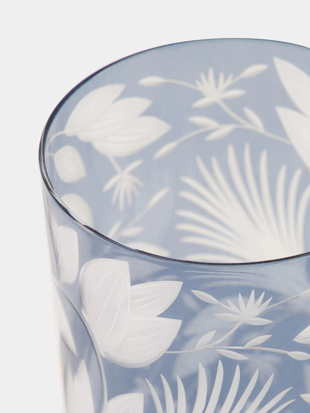 Slate Blue Verdure Highball - Image 4