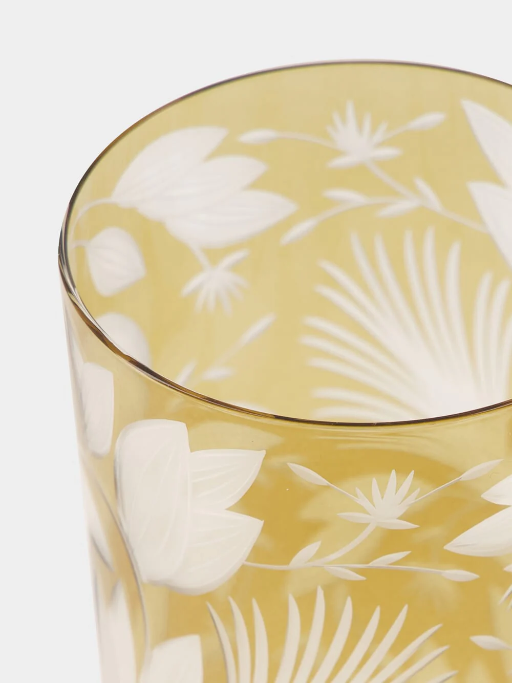 Taupe Brown Verdure Highball - Image 4