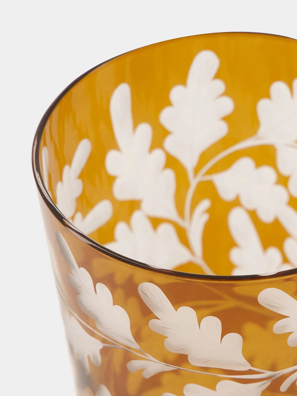 Walnut Brown Oak Leaves Tumbler - Image 4