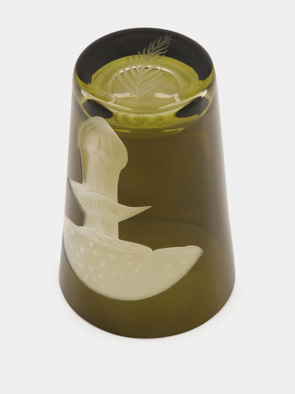 Moss Green Mushrooms Tumbler Set of 6 - Image 5