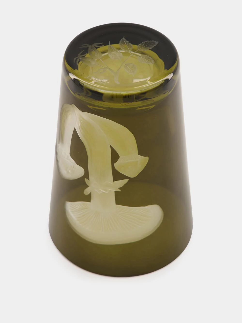 Moss Green Mushrooms Tumbler Set of 6 - Image 9