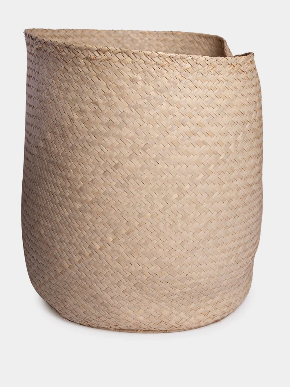 Natural Woven Laundry Basket
