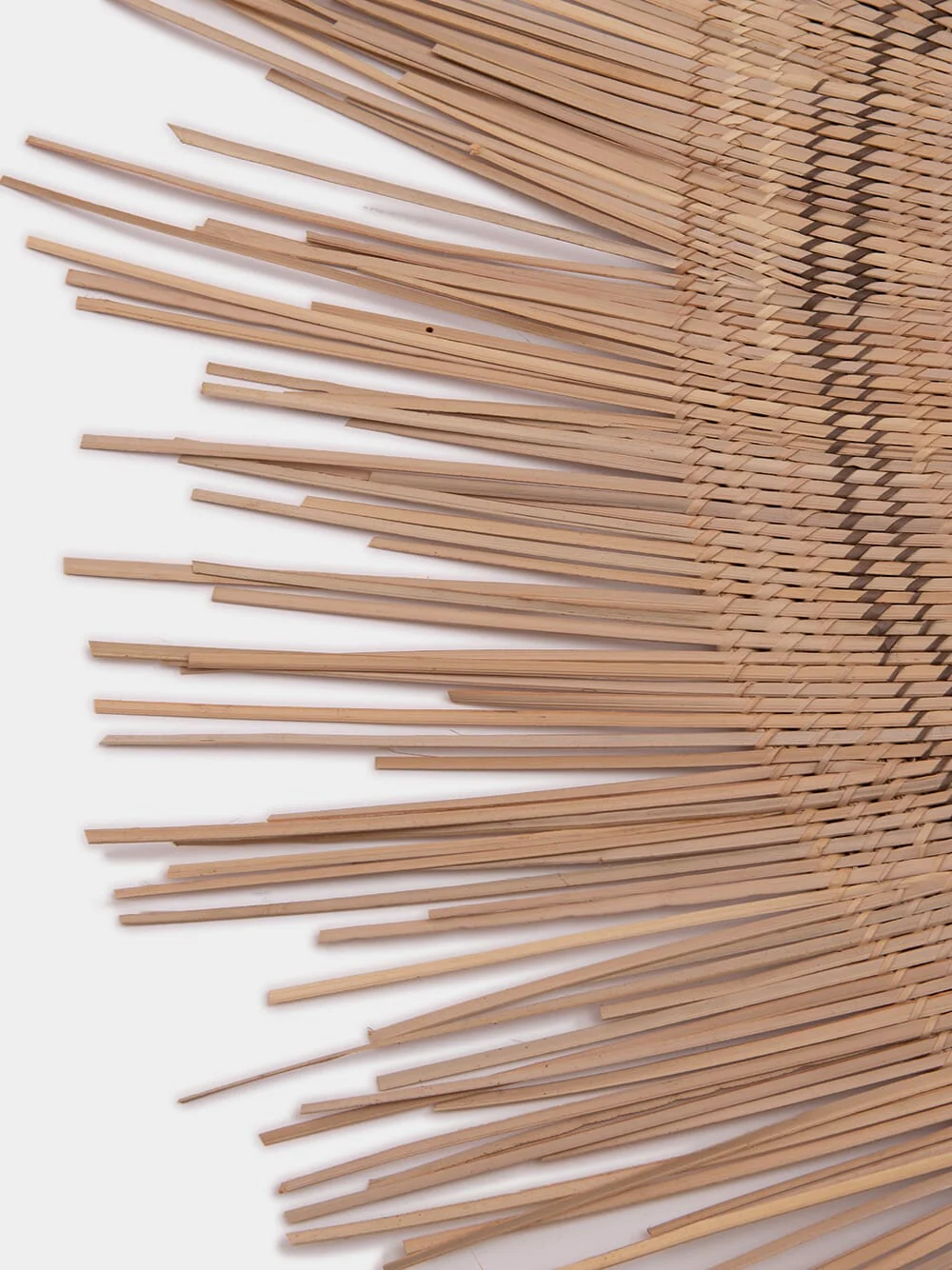 Sun Circle Rattan Wall Decor - Image 4