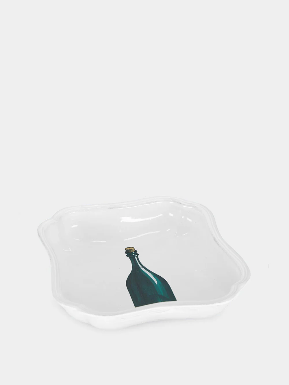 Green Bottle Soup Plate - Image 2