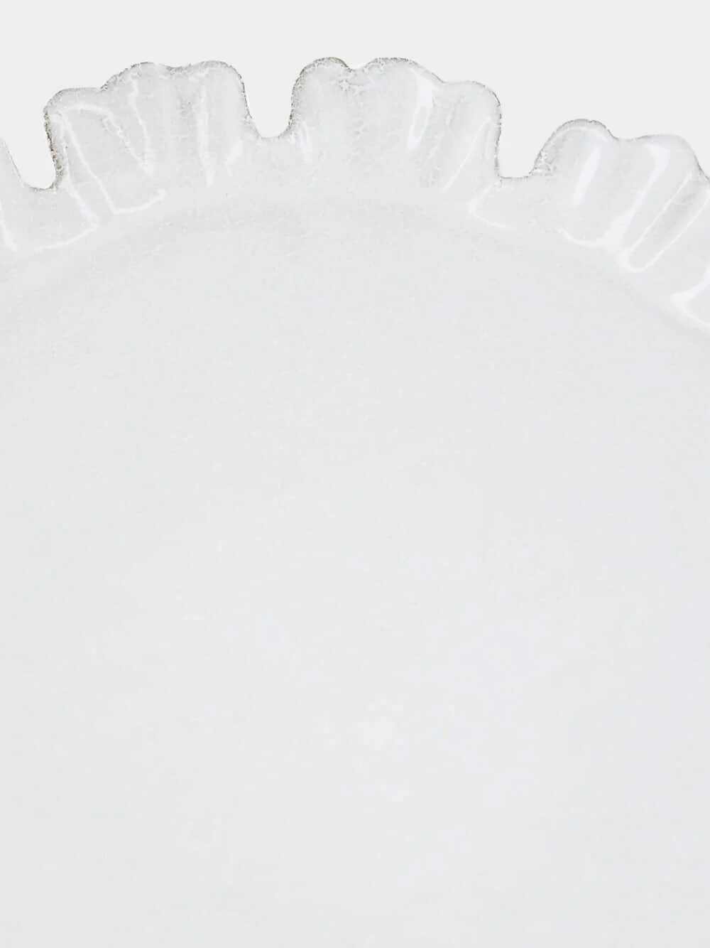 Large Chou Dinner Plate with Fifteen Petals - Image 4