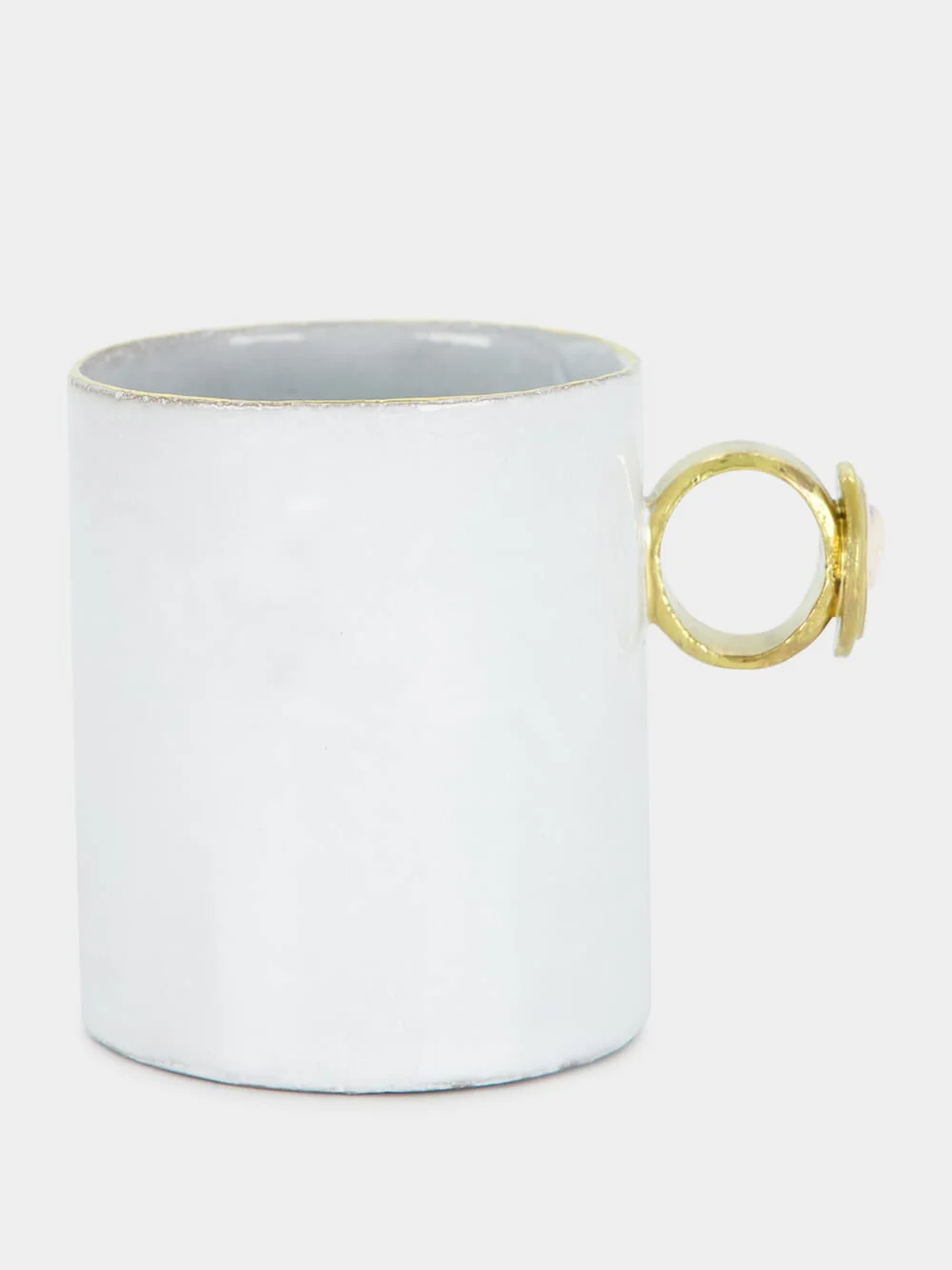 Man's Head Cameo Ring Cup - Image 3