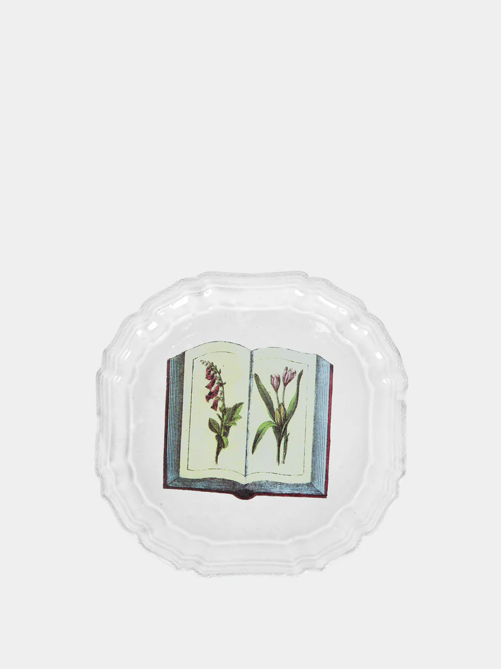 Small Floral Book Plate