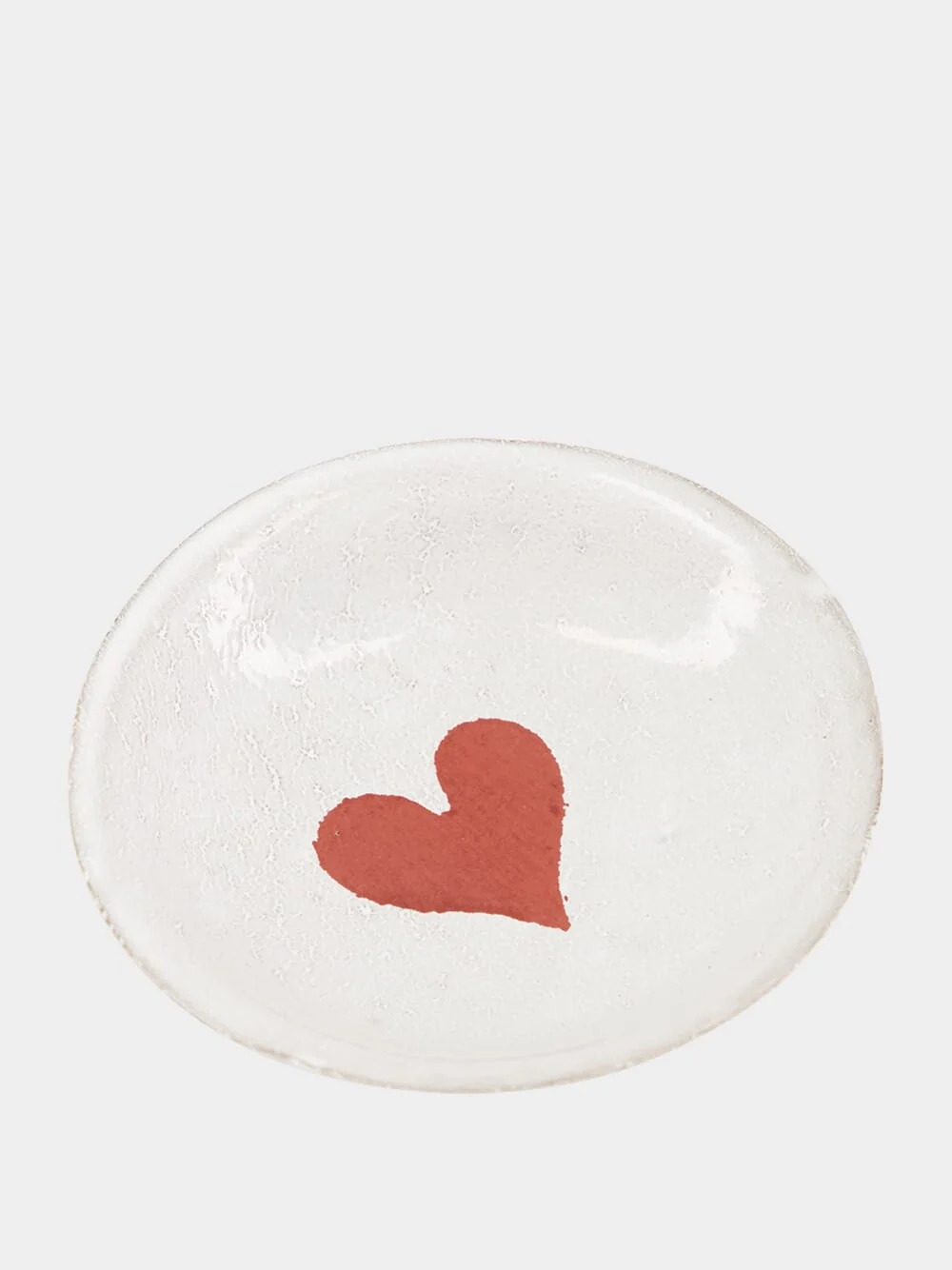Small Red Heart Dish - Image 4