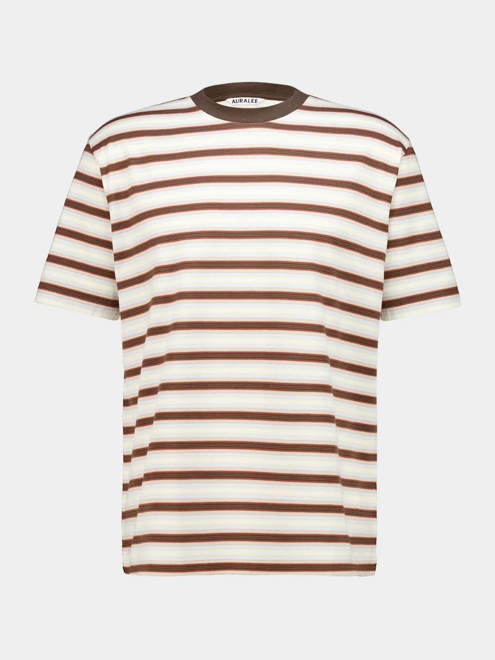 Brown Gradient Stripe T-Shirt