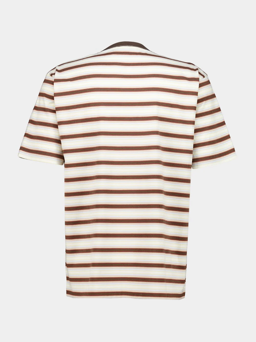 Brown Gradient Stripe T-Shirt - Image 2