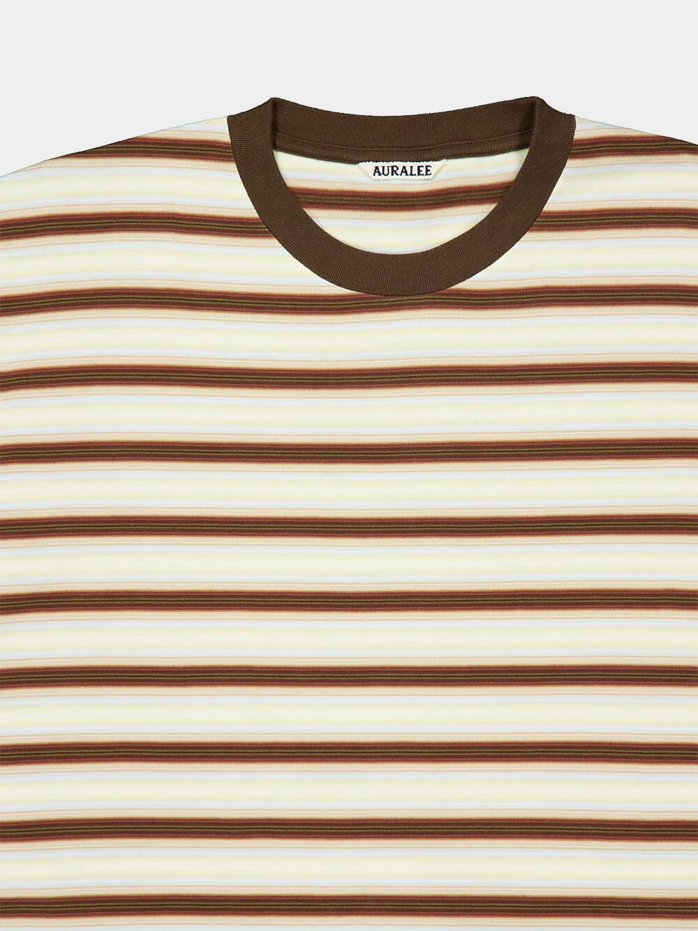 Brown Gradient Stripe T-Shirt - Image 3