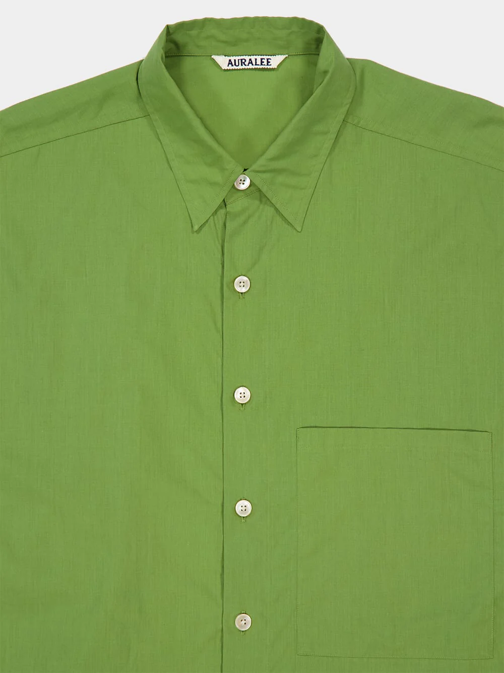 Dusty Green Cotton Lawn Shirt - Image 3