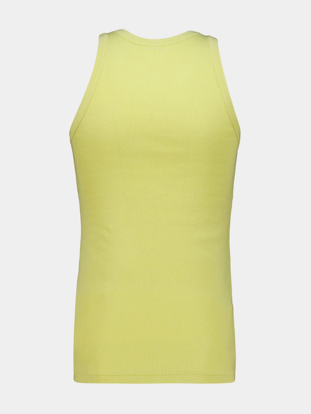 Dusty Yellow Organic Rib Tank - Image 2