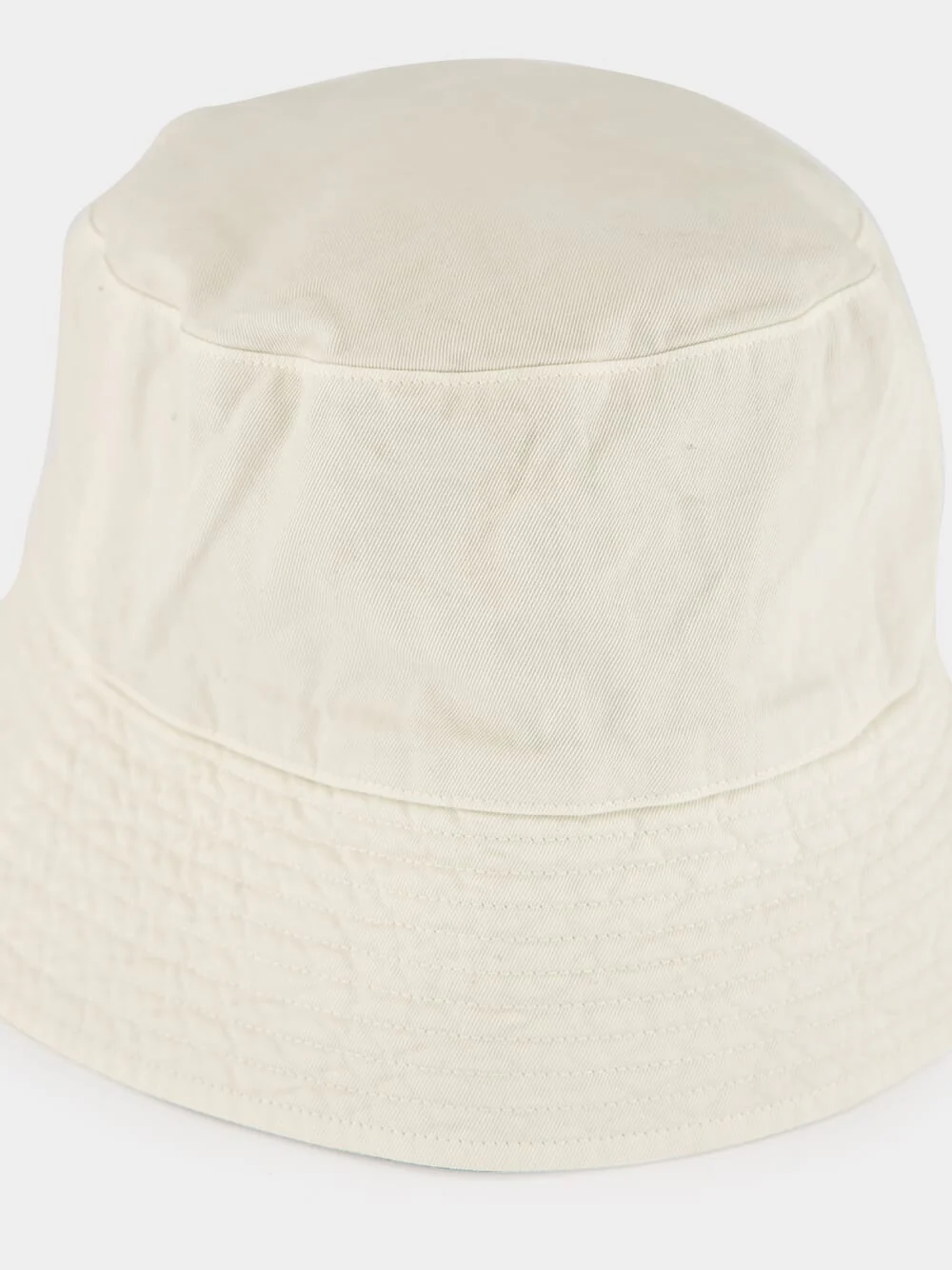 Ivory Garment-Dyed Finx Chino Bucket Hat - Image 3