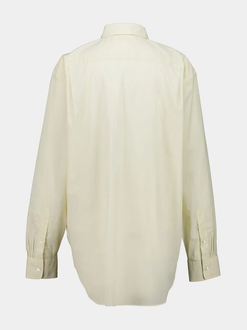 Ivory Super Fine Cotton Shirt - Image 2
