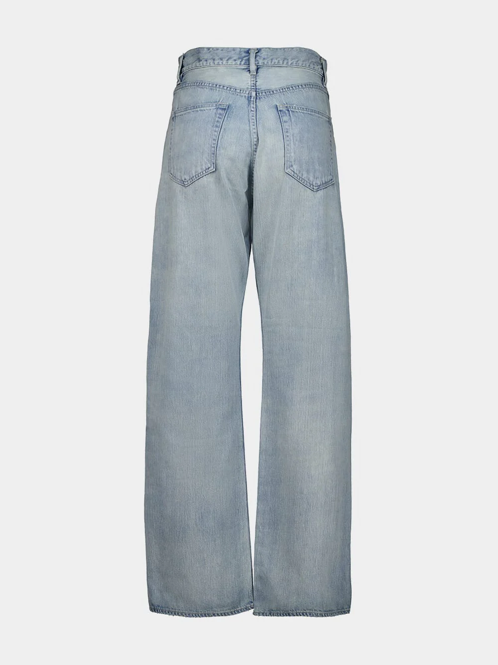 Light Indigo Selvedge Denim Pants - Image 2