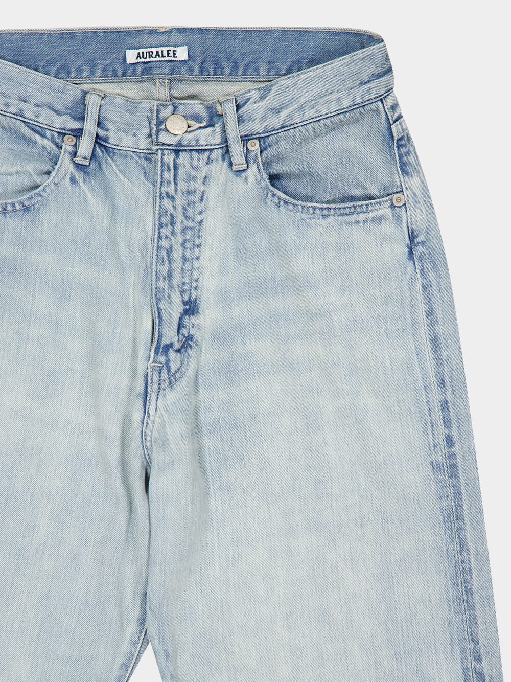 Light Indigo Selvedge Denim Pants - Image 3
