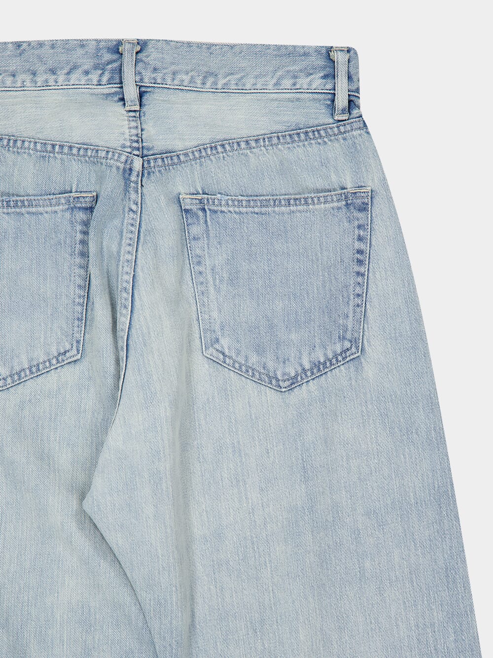 Light Indigo Selvedge Denim Pants - Image 4
