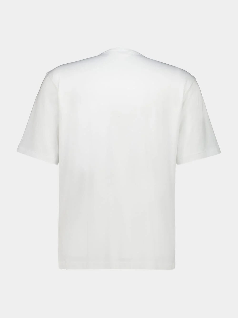 White Luster Plaiting T-Shirt - Image 2
