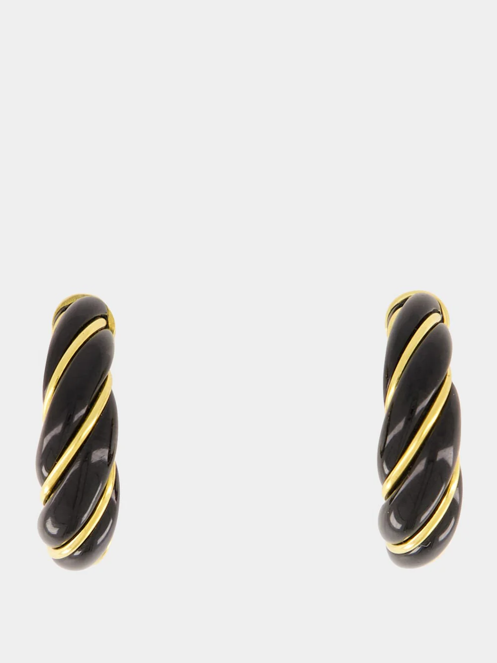 Diana Black Earrings