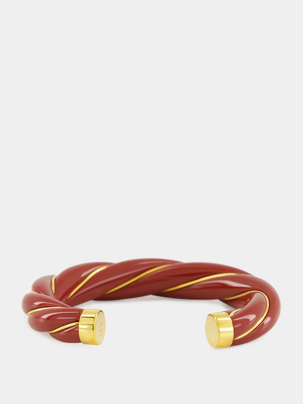 Burgundy Twisted Diana Bangle - Image 2