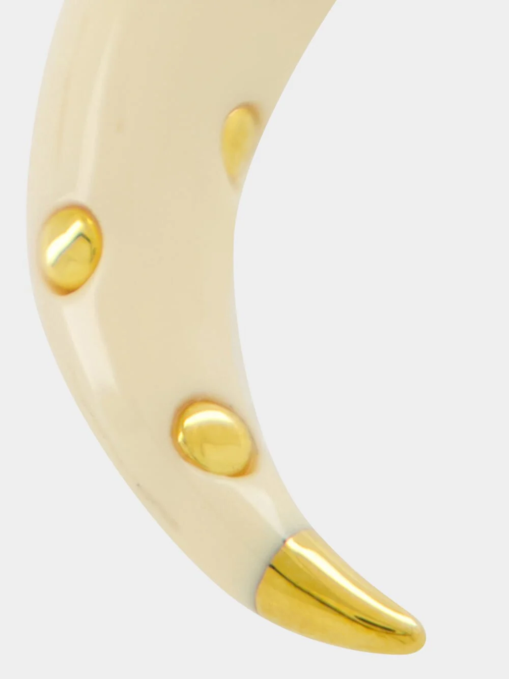 Gold and Ivory Caftan Moon Charm - Image 4