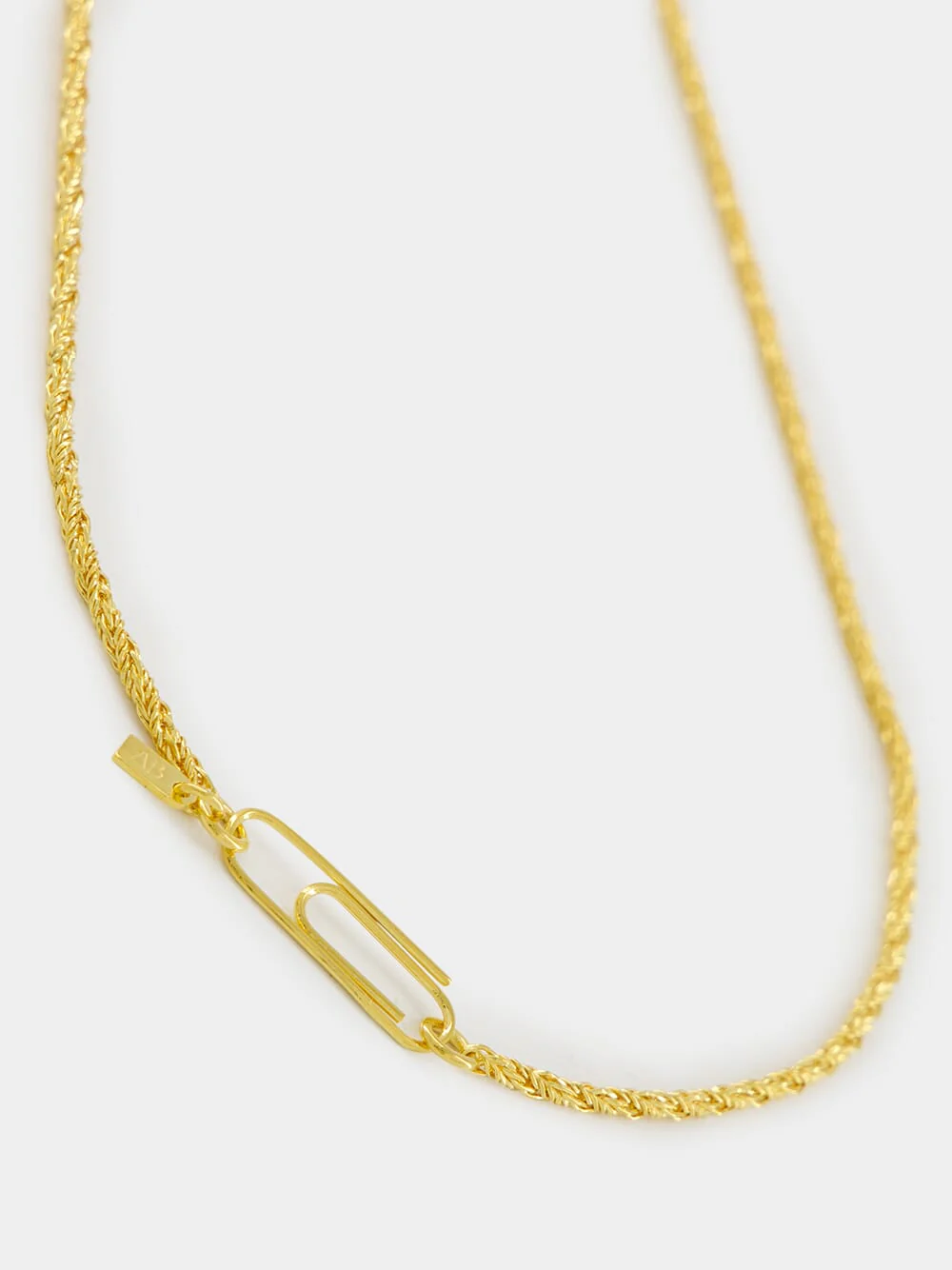 Gold Caftan Moon Necklace - Image 3