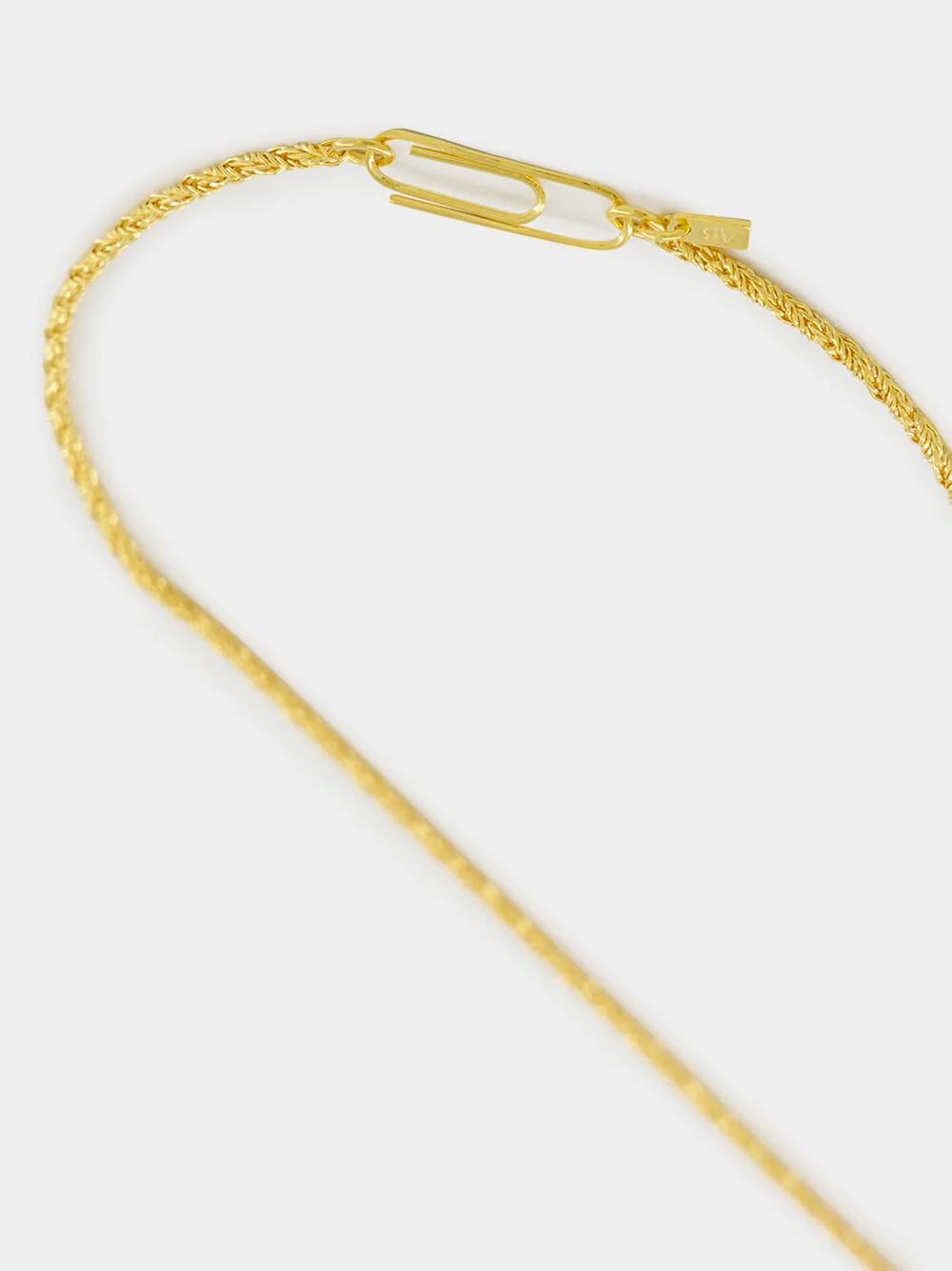 Gold Caftan Moon Necklace - Image 4