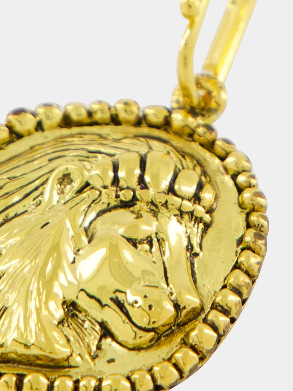 Gold Leo Zodiac Charm - Image 3