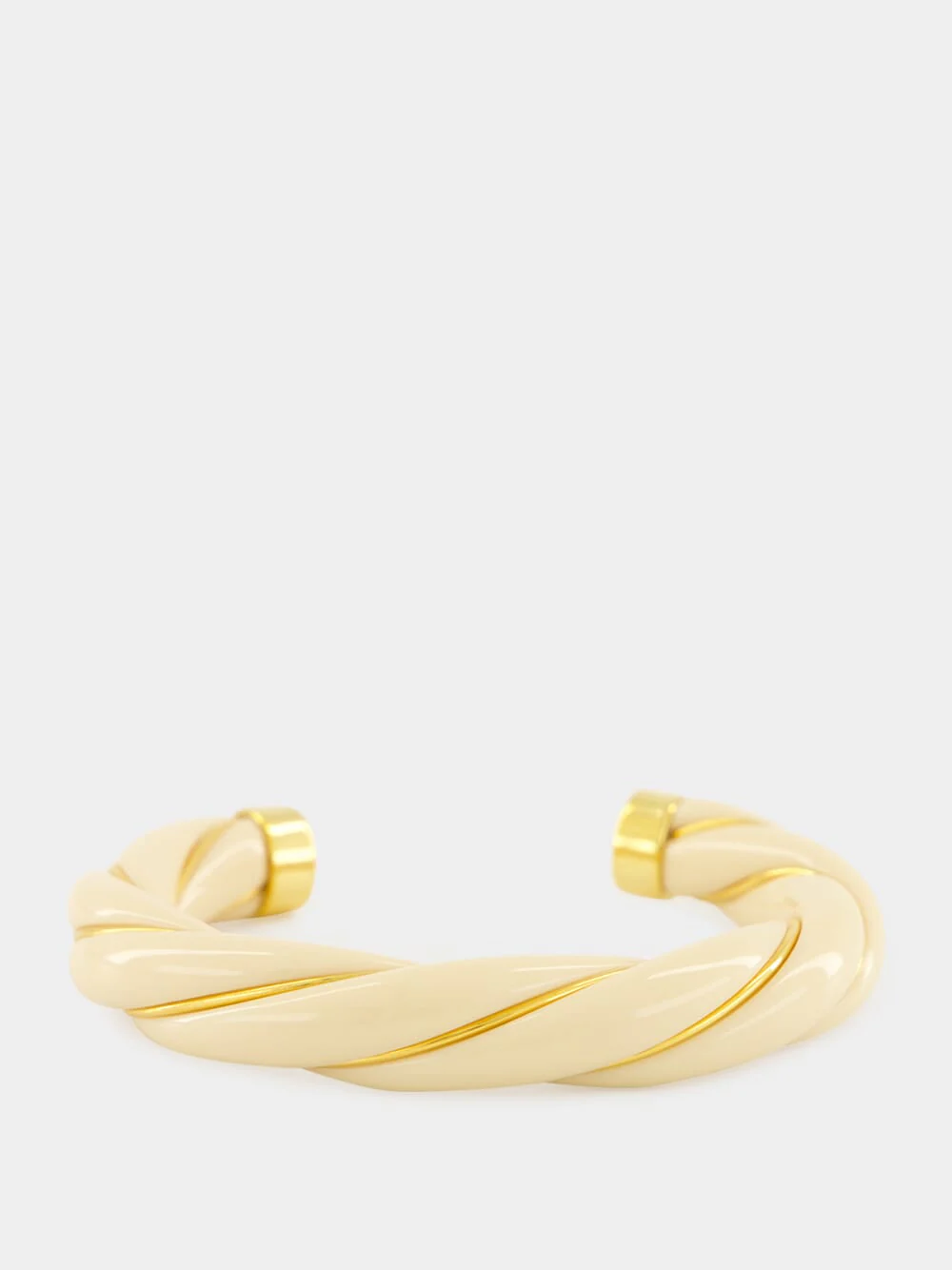 Ivory Twisted Diana Bangle