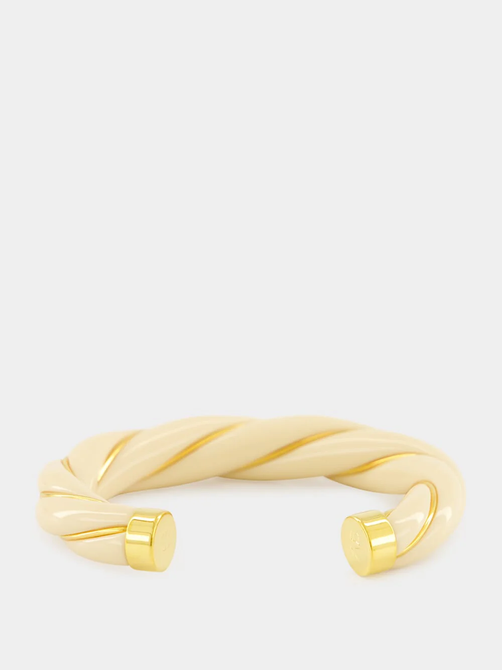 Ivory Twisted Diana Bangle - Image 2
